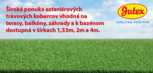 Trávové koberce Blackburn JUTEX